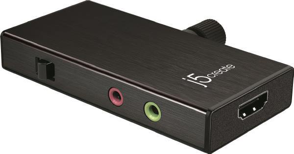 J5create JVA02 Live Capture UVC HDMI to USB Video Capture (HDMI to USB-C or USB-A) - Connected Technologies