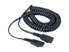 Jabra Cord - QD to QD, 2m Curly