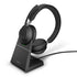 Jabra Evolve2 65, Link380c MS Stereo Stand Black - Connected Technologies