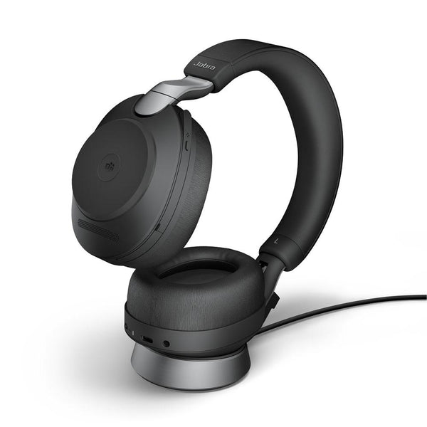 Jabra Evolve2 85, Link380c UC Stereo Stand Black - Connected Technologies