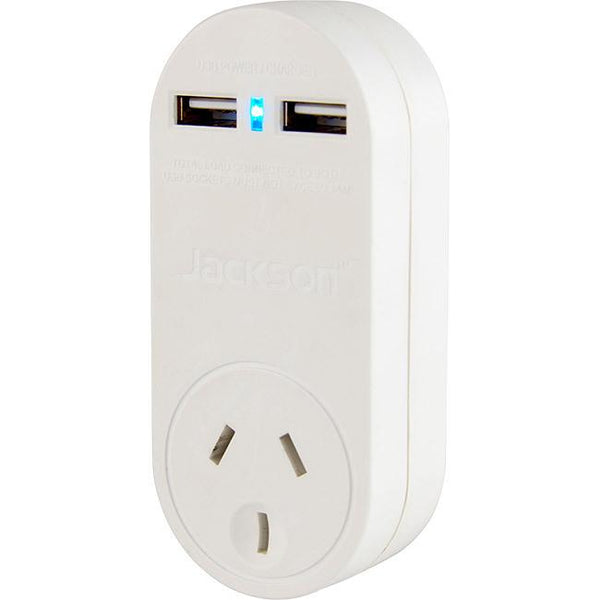 Jackson 1 Way 2 USB Charger - Connected Technologies