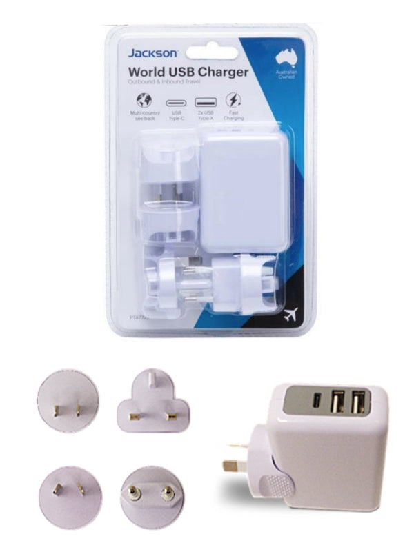 Jackson Worldwide USB Charger - Connected Technologies