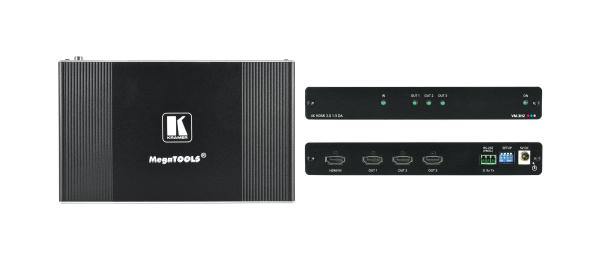 Kramer 1:3 4K HDR HDMI DA (HDMI Distribution Amplifiers) - Connected Technologies