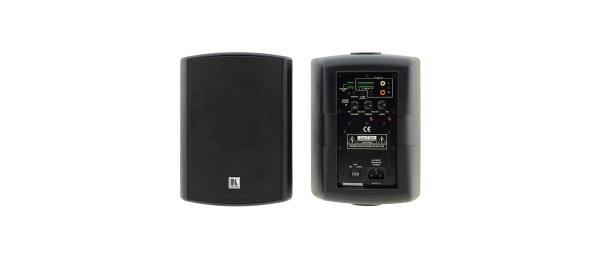 Kramer 2x30 Watt Powered On-Wall Speaker System (Pair of Stereo 2x30W RMS) - Black (Speakers) - Connected Technologies