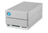 LACIE 2BIG DOCK 32TB (2X16TB 7200RPM ENTERPRISE) USB-C, THUNDERBOLT3, DP, CARD READER, 5YR