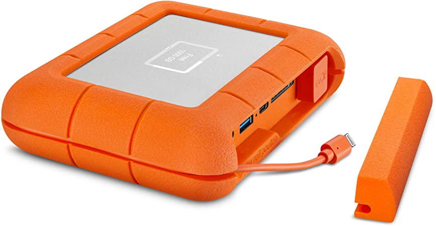 LACIE RUGGED BOSS SSD 1TB 2.5" DROP RESISTANT, USB 3.1 TYPE-C, 3YR
