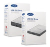 LaCie USB 3.0 External Portable HDD 4TB STHY4000800 - Silver. 2 Years Warranty