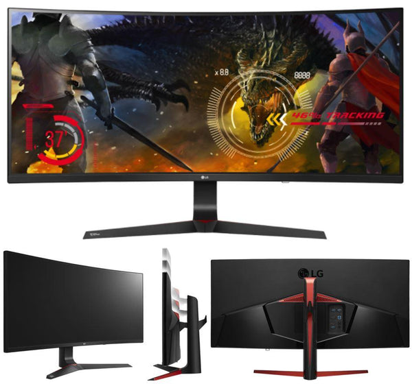 LG 34’ IPS 5ms 144Hz 2560x1080 G-Sync Curved Gaming Monitor 