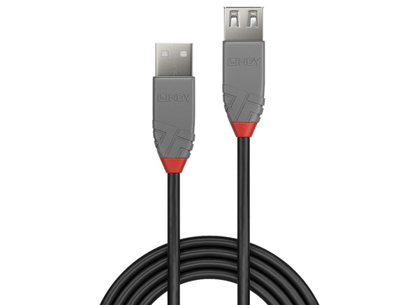 Lindy .2m USB2 A Ext Cable AL - Connected Technologies