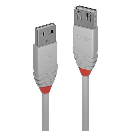 Lindy .2m USB2 A Ext Cable AL - Connected Technologies