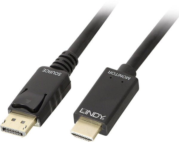 Lindy 3m DP-HDMI 10.2G Cable - Connected Technologies