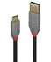 Lindy 3m USB2 A-B Cable Grey - Connected Technologies