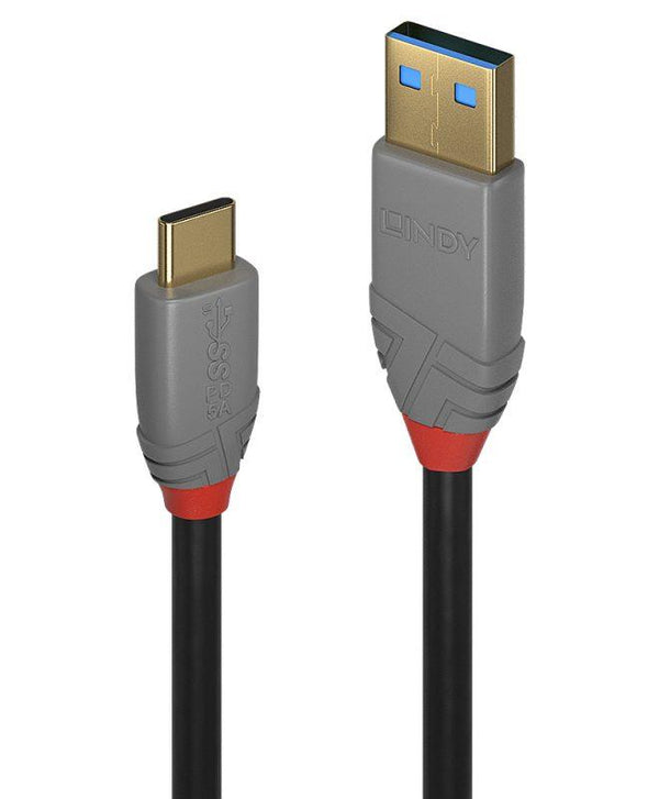 Lindy .5m USB2 A-B Cable Grey - Connected Technologies