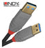 Lindy .5m USB3 A-A Cable AL - Connected Technologies