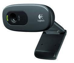 Logitech C270 3MP HD Webcam 720p/30fps, Widescreen Video Calling, Light Correc, Noise-Reduced Mic for Skype, Teams, Hangouts, PC/Laptop/Macbook/Tablet - Connected Technologies