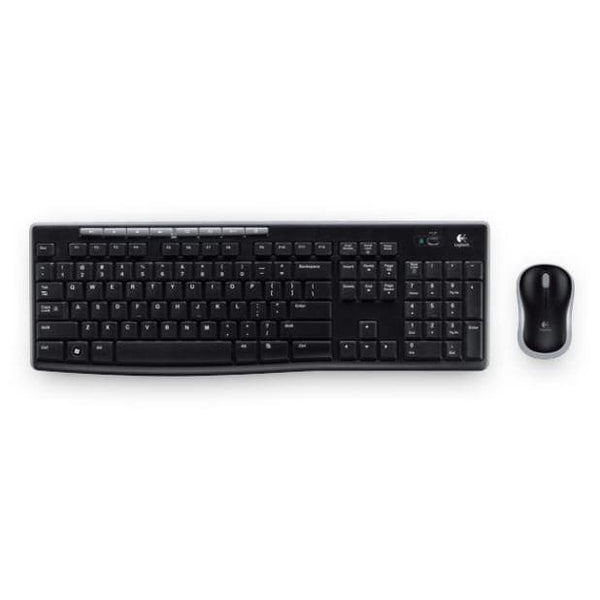 Logitech Wireless Keyboard &amp; Mouse Combo, MK270r, Black, USB Receiver (Combo powered by 2xAAA and 1xAA, included) - Connected Technologies