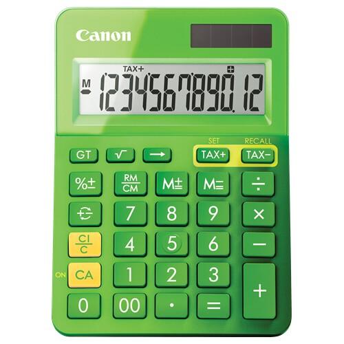 LS123KMGR METALLIC GREEN 12 DIGIT DESKTOP CALCULATOR - Connected Technologies