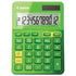 LS123KMGR METALLIC GREEN 12 DIGIT DESKTOP CALCULATOR - Connected Technologies