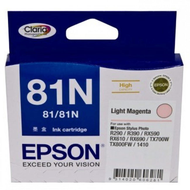 MAGENTA 81/81N HIGH YIELD STYLUS PHOTO 1410 R290 R390 RX590/ RX610/ RX690/ TX700W