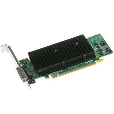 Matrox PCI-E M9140 LP, 512MB, 4H (4xDVI-SL via KX20), Single Slot, Heatsink, ATX/Low Profile - Connected Technologies