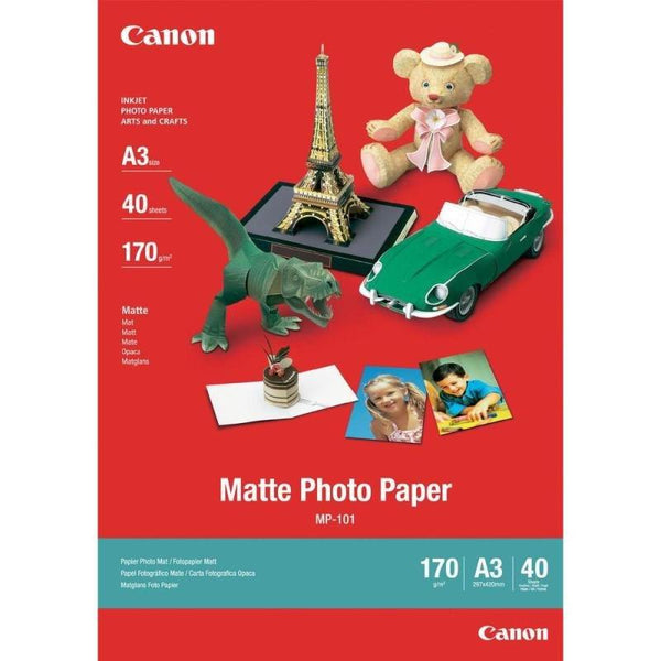 MATTE PHOTO PAPER 170GSM 40PK - Connected Technologies