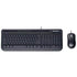 Microsoft Wired Desktop 600 Keyboard &amp; Mouse Combo, USB, Black, Retail - Connected Technologies