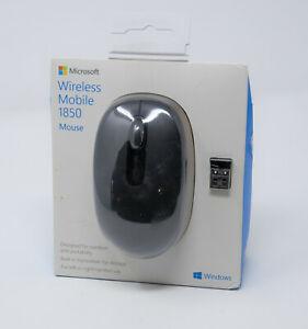 MICROSOFT WIRELESS MOBILE MOUSE 1850 - RETAIL BOX (BLACK)