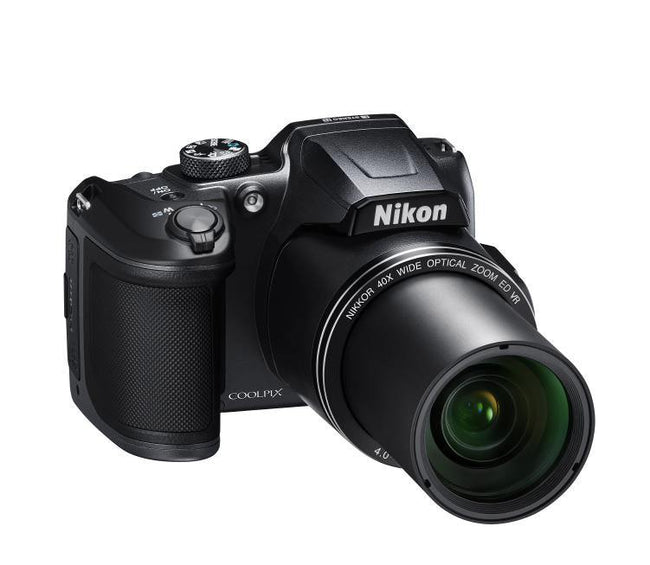 Nikon Digital Compact Camera COOLPIX B500, Black, 16MP, 40x Optical Zoom, Fixed Lens Mini HDMI