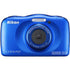 Nikon Digital Compact Camera COOLPIX W150, Blue, 13.2MP, 3x Optical Zoom, Fixed Lense, f/3.3-5.9, 10m Waterproof - Connected Technologies