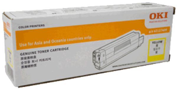 OKI Toner Cartridge Yellow; 11,500 page for MC770/MC780