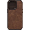 OtterBox Strada Apple iPhone 13 Pro Case Brown - (77-85797), DROP+ 3X Military Standard, Leather Folio Cover, Card Holder, Raised Edges, Soft Touch