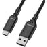 OtterBox USB-C to USB-A Cable 2M - Black (78-52659) Durable 