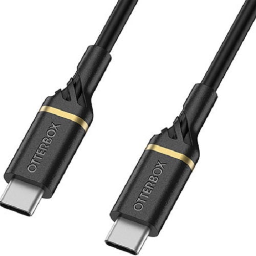 OtterBox USB-C to USB-C Fast Charge Cable - Black Shimmer 