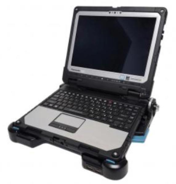 Panasonic CF-33 Laptop Model Vechicle Dock with Dual Pass Through - Connected Technologies