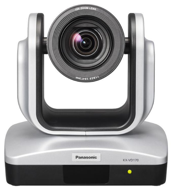 Panasonic KX-VD170  PTZ Camera (X12 optical Zoom, 1080i/p), 9 Preset location, Suitable for large conference rooms. 72.5 degree FoV