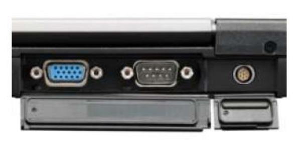 Panasonic Toughbook FZ-55 - Rear Area Selectable I/O Module : VGA, Serial, Rugged USB (Fischer Connector)