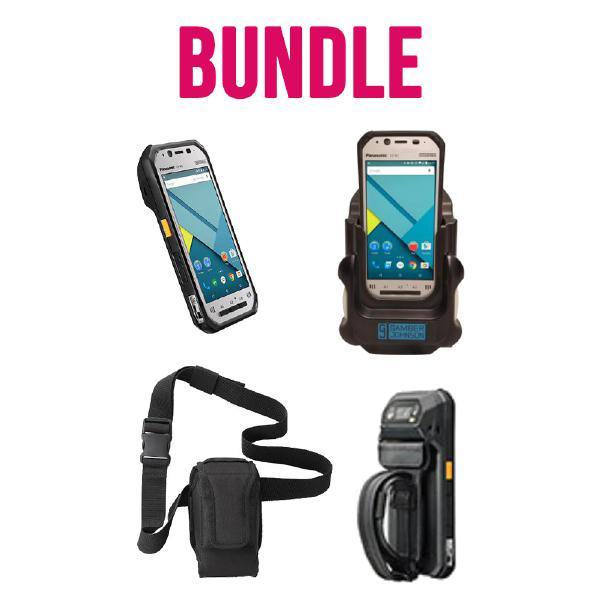 Panasonic Toughpad FZ-N1 (4.7') Mk2 with 4G, 12 Point Satellite GPS &amp; Barcode Reader (Bonus Vehicle Cradle, Holster &amp; Handstrap) - Connected Technologies