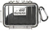 Pelican 1010 Micro Case - Clear with Black