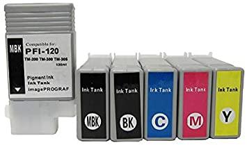 PFI-120BK BLACK INK FOR TM RANGE - 130ML - Connected Technologies