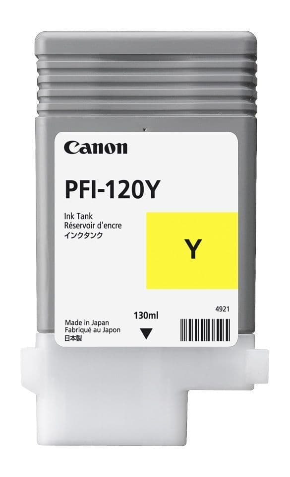 PFI-120Y YELLOW INK FOR TM RANGE - 130ML - Connected Technologies