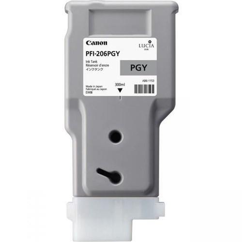 PFI-206PGY LUCIA EX PHOTO GREY INK FOR IPF6400 6450 - 300ML - Connected Technologies