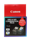 PG640CL641CP 1X PG-640 BLACK 1X CL-641 COLOUR INK CARTRIDGE COMBO PACK