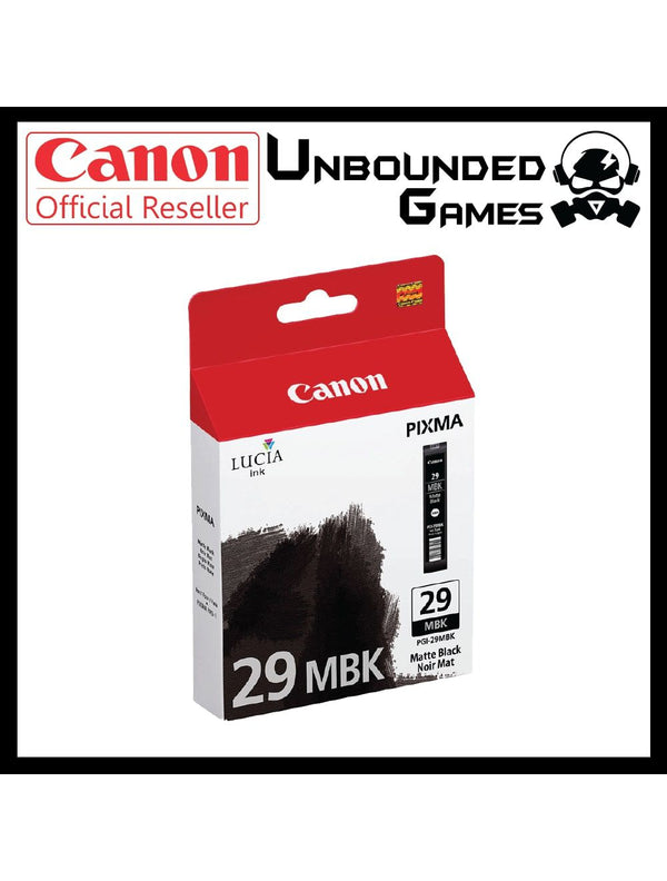 PGI29MBK MATTE BLACK INK TANK FOR CANON PRO-1 - Connected Technologies