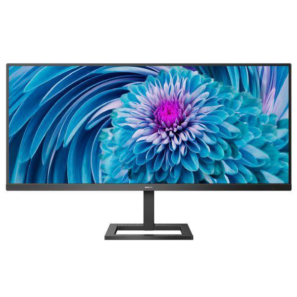 Philips 34&quot; 345E2AE 3K 3440x1140,HDMI,DP, Speakers,VESA,Height,Tilt,Flicker Free, 3 Years Warranty - Connected Technologies