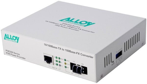 PoE PSE Fast Ethernet Media Converter - Connected Technologies
