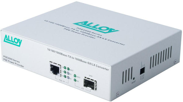 PoE PSE Gigabit Ethernet Media Converter - Connected Technologies