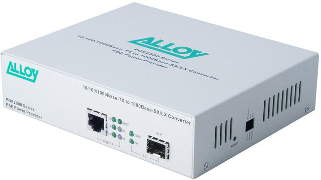 PoE PSE Gigabit Ethernet Media Converter