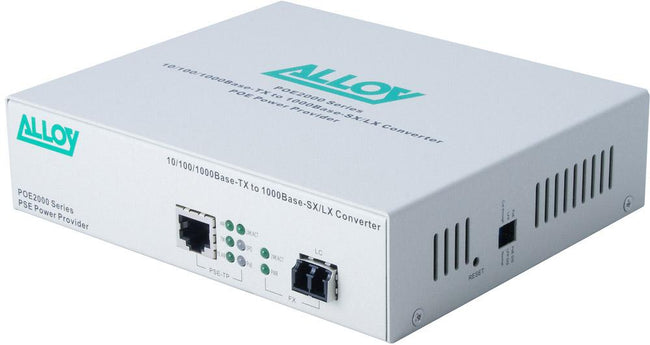 PoE PSE Gigabit Ethernet Media Converter