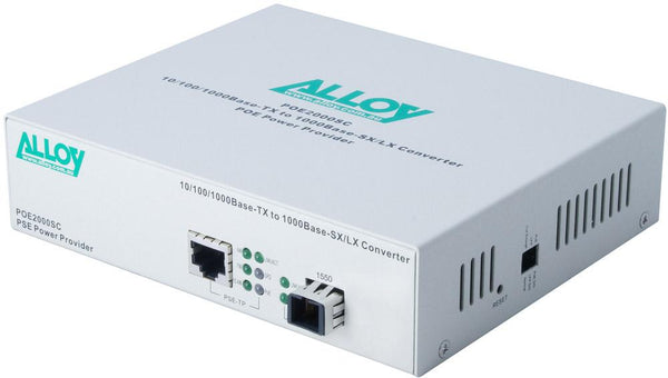 PoE PSE Gigabit Ethernet Media Converter - Connected Technologies