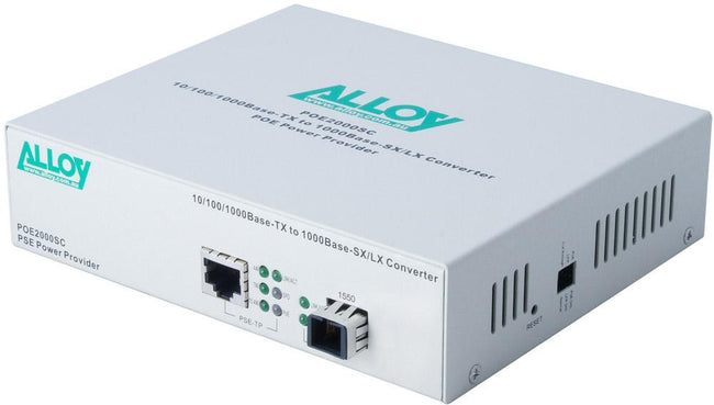 PoE PSE Gigabit Ethernet Media Converter